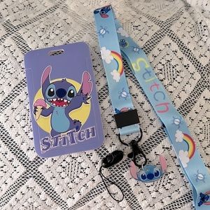 “Stitch w/Ice Cream” Disney Inspired Lanyard